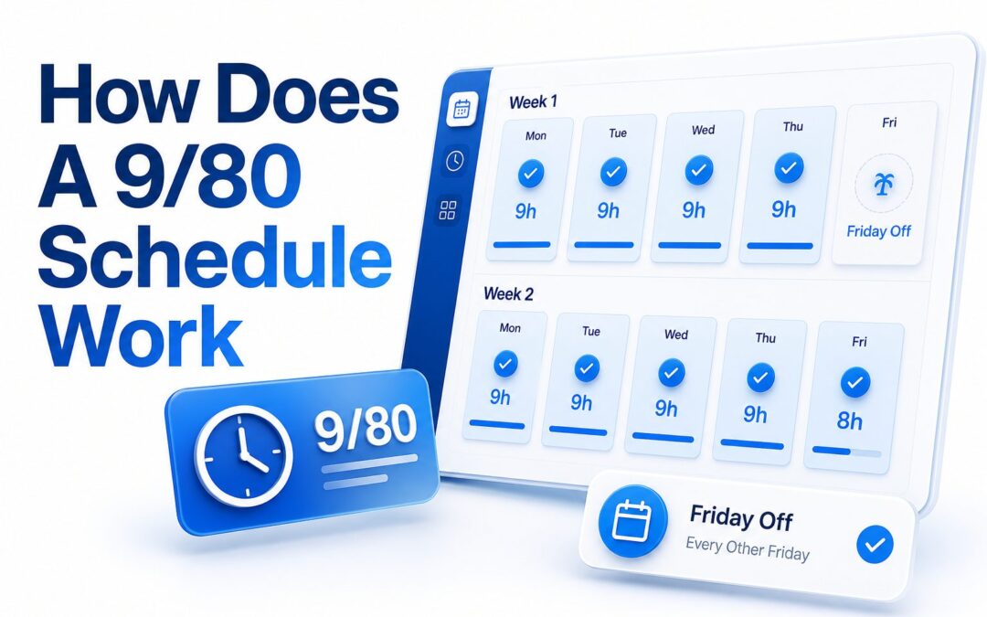 How Does a 9/80 Schedule Work? Benefits, Examples & Rules